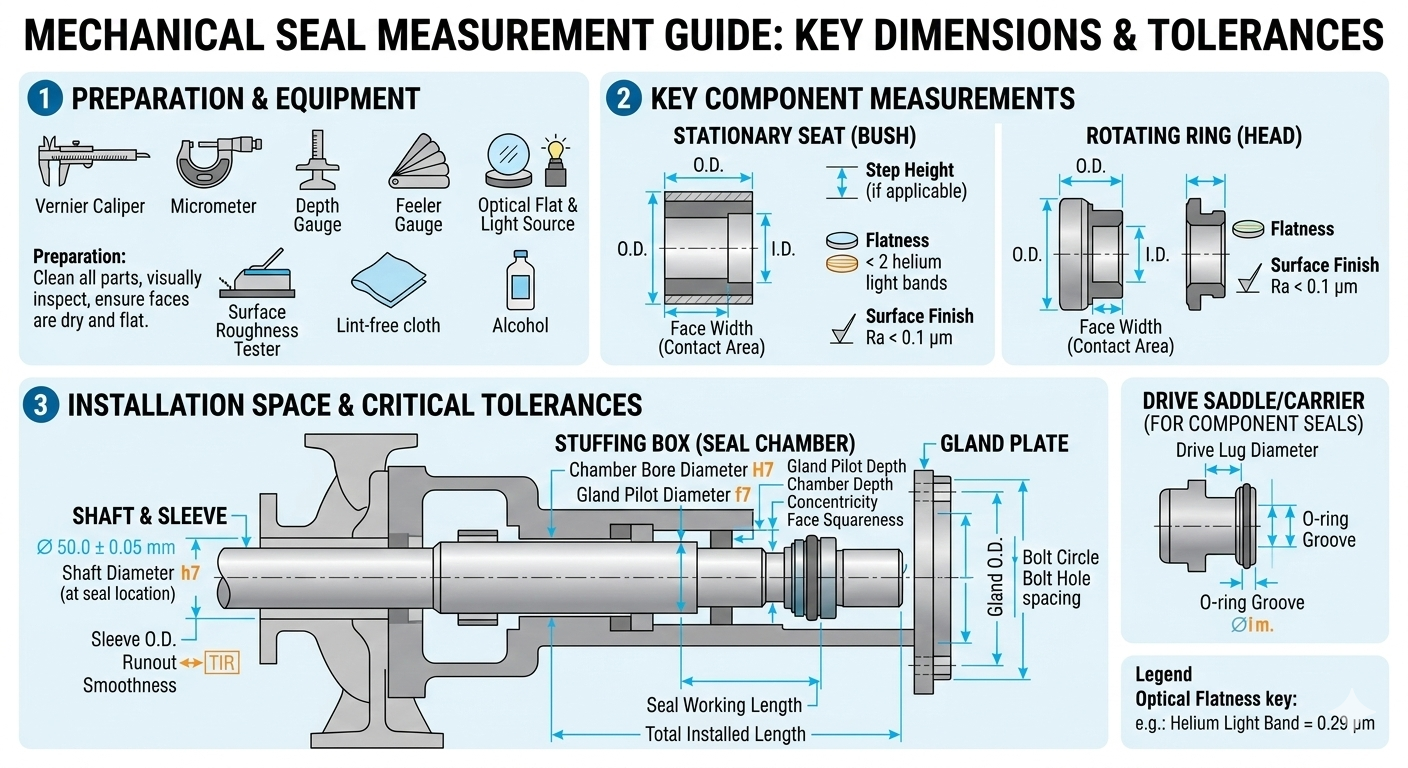 Mechanical Seal Measurement - Tools and Critical Dimensions