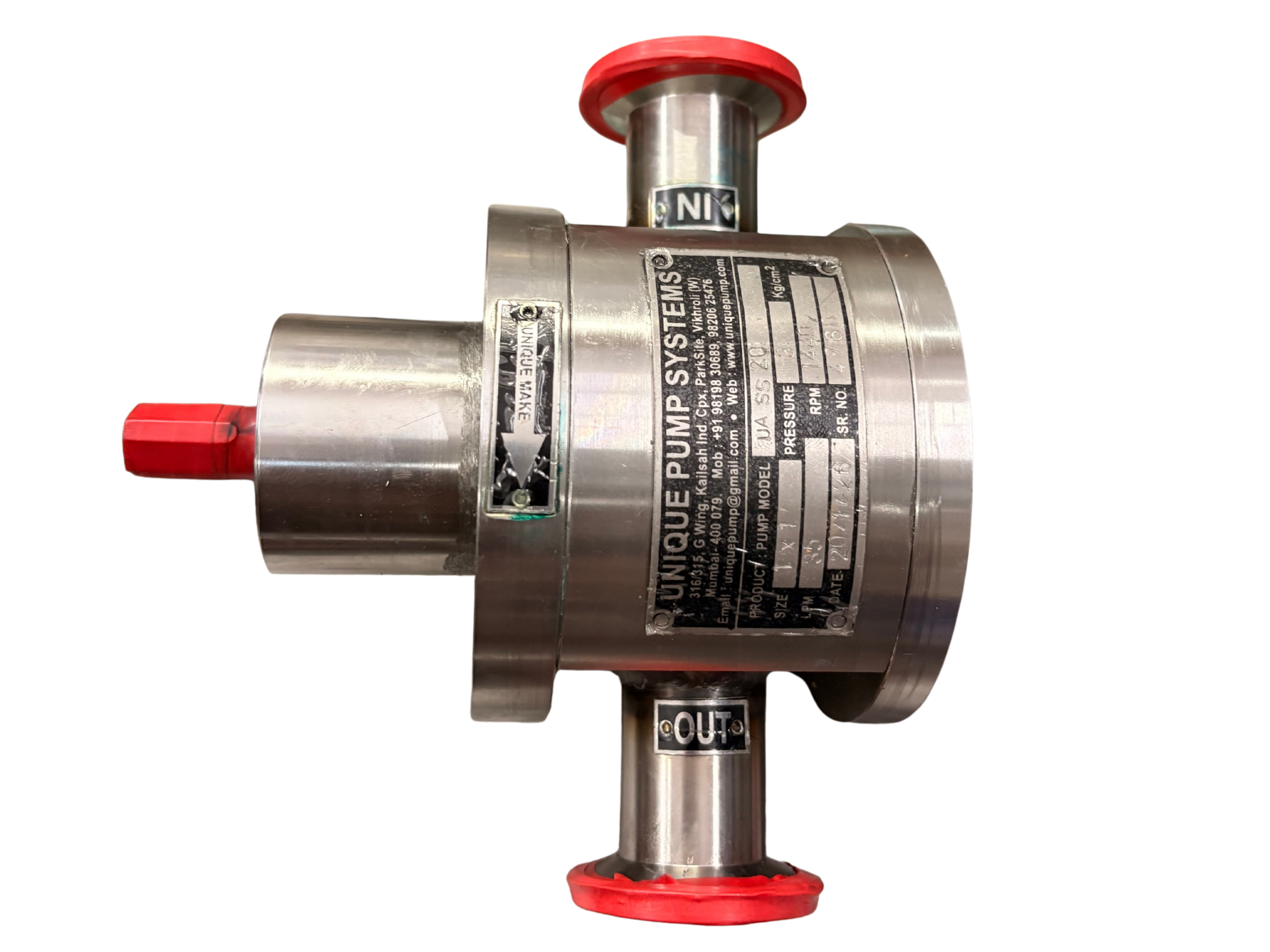 Unique Pump Systems Rotary Gear Pump - Model 8